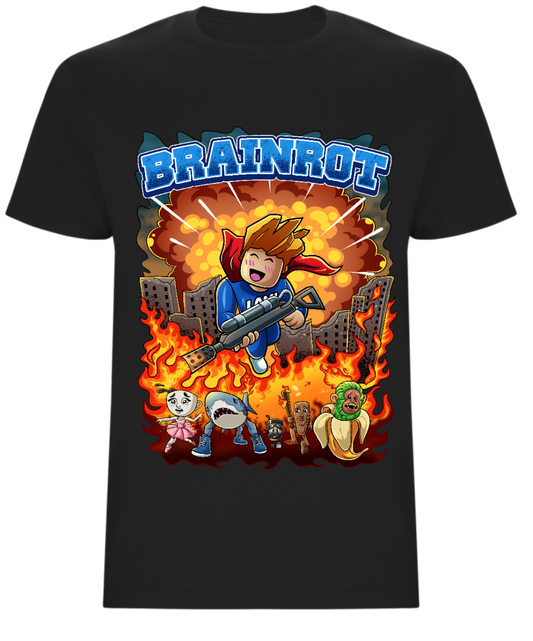 🔥 Limited Pre-Sale - BRAINROT - T-SHIRT + signierte Autogrammkarte