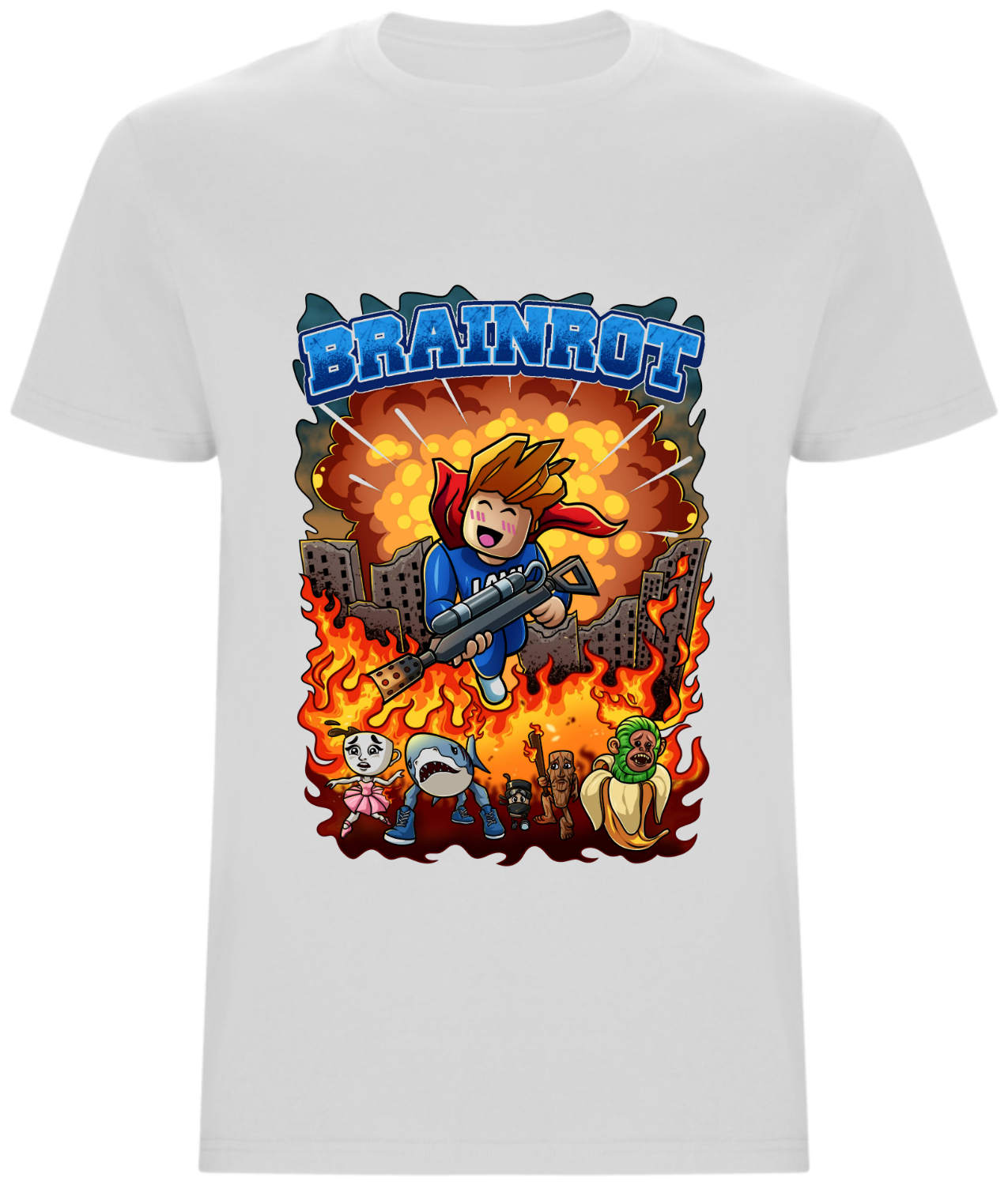 🔥 Limited Pre-Sale - BRAINROT - T-SHIRT + signierte Autogrammkarte
