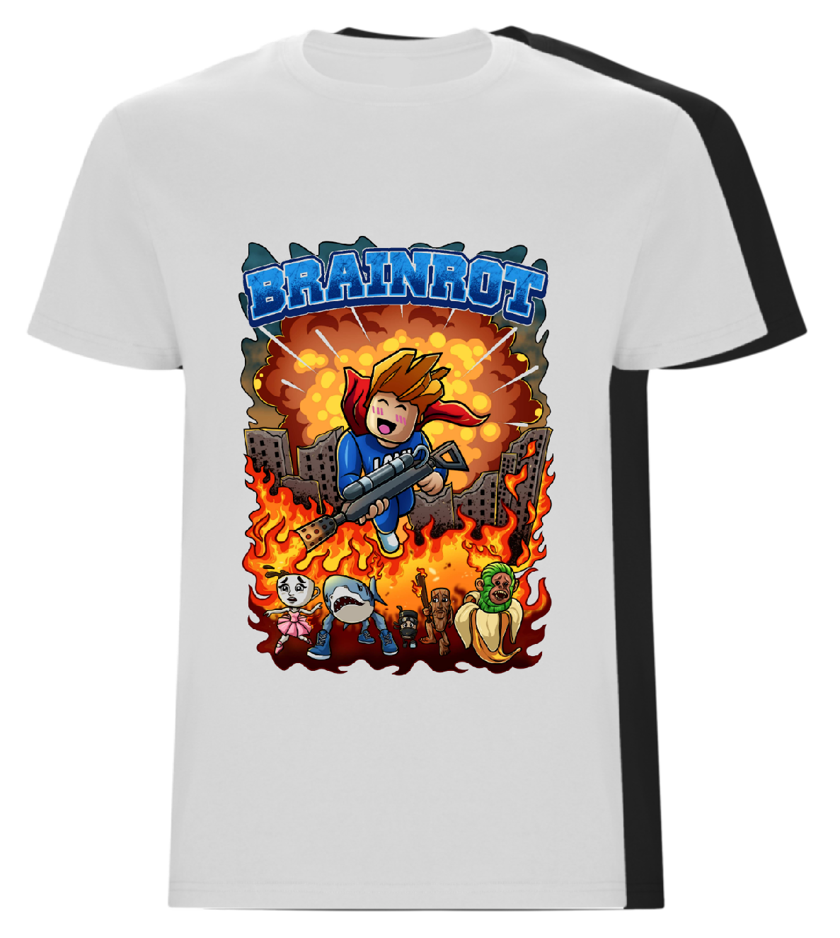 🔥 Limited Pre-Sale - BRAINROT - T-SHIRT + signierte Autogrammkarte