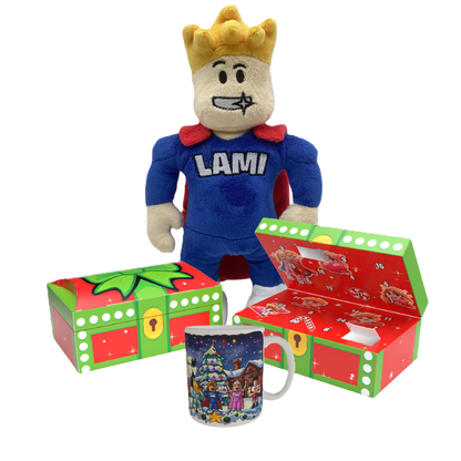LAMI-Bundle 🎁 Adventskalender + Plüschtier + Tasse + Autogrammkarte – Limitierte Edition